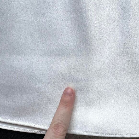 Rya Collection White Keyhole Back Slip Dress M - Picture 6 of 7